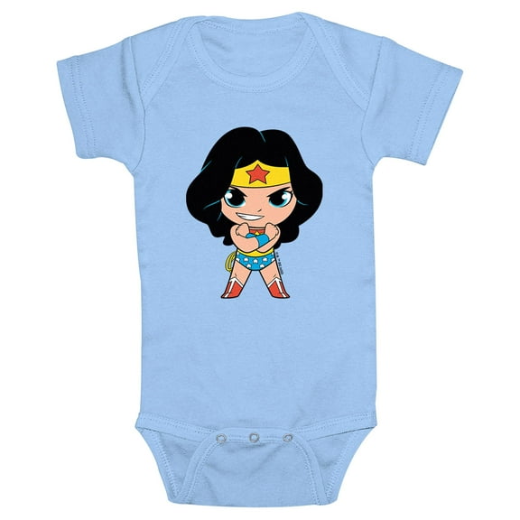 Infant's DC Super Friends Chibi Wonder Woman  Bodysuit