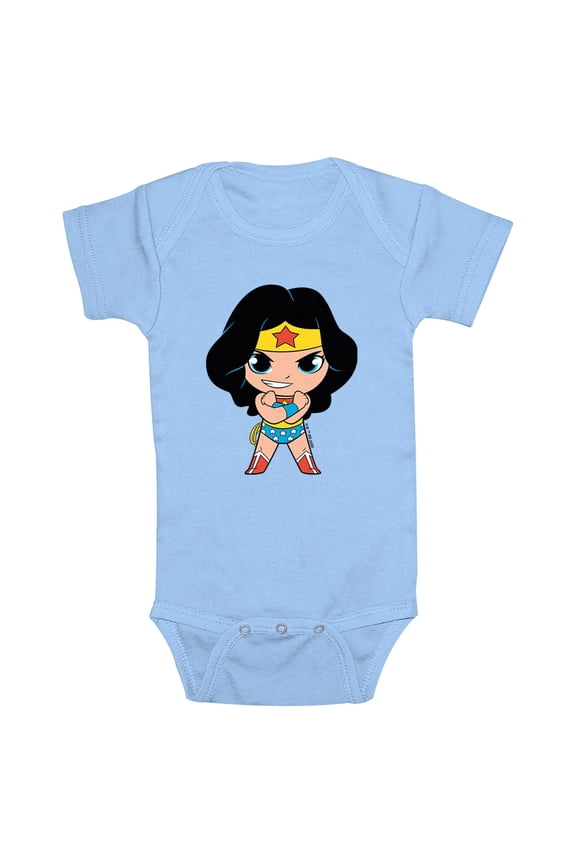 Infant's DC Super Friends Chibi Wonder Woman Bodysuit