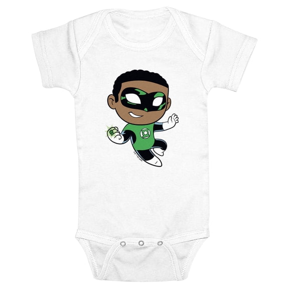 Infant's DC Super Friends Green Lantern John Stewart  Bodysuit