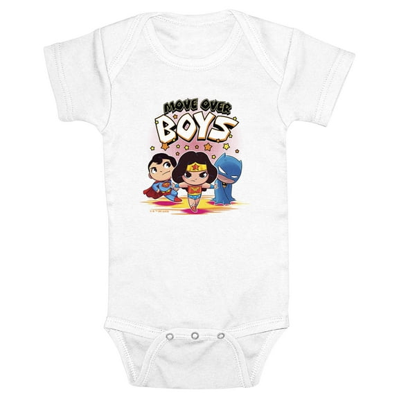 Infant's DC Super Friends Move Over Boys  Bodysuit