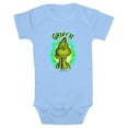 thumbnail image 1 of Infant's Dr. Seuss Airbrushed Grinch Bodysuit, 1 of 3