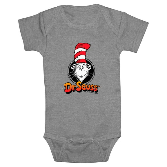 Infants' Dr. Seuss Cat in the Hat Portrait Bodysuit
