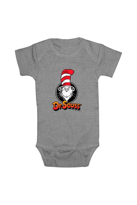 Infants' Dr. Seuss Cat in the Hat Portrait Bodysuit