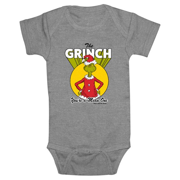 Infants' The Grinch Christmas You’re a Mean One Bodysuit