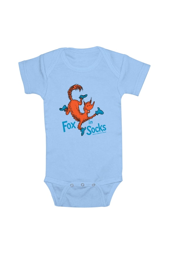 Infants' Dr. Seuss Fox in Socks Bodysuit