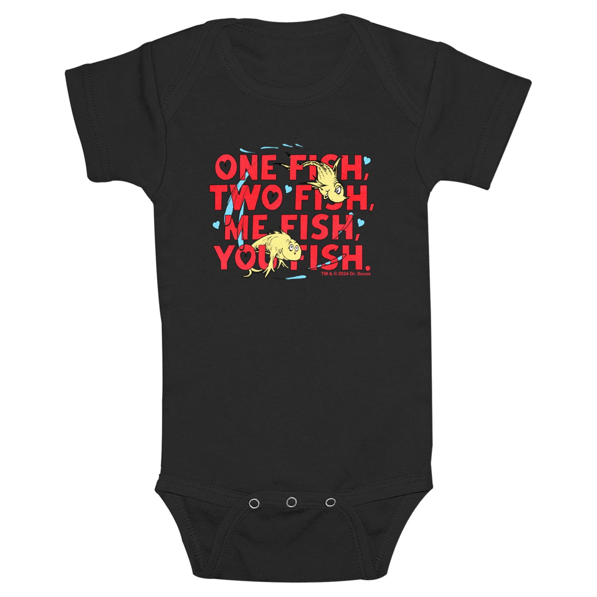 Infant's Dr. Seuss Me Fish You Fish Bodysuit - Walmart.com
