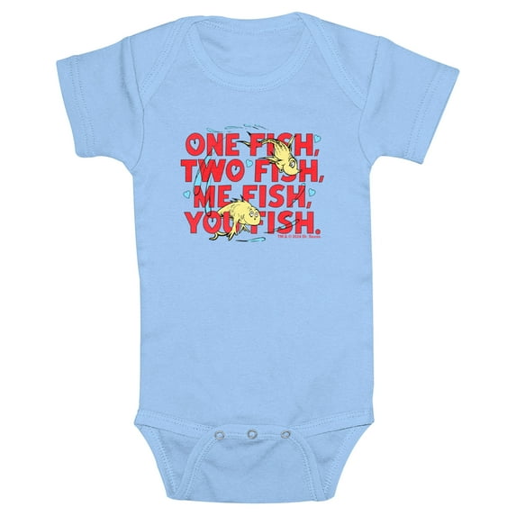 Infants' Dr. Seuss Me Fish You Fish Bodysuit