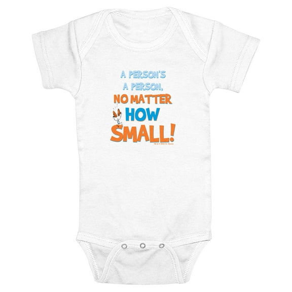 Infants' Dr. Seuss No Matter How Small  Bodysuit