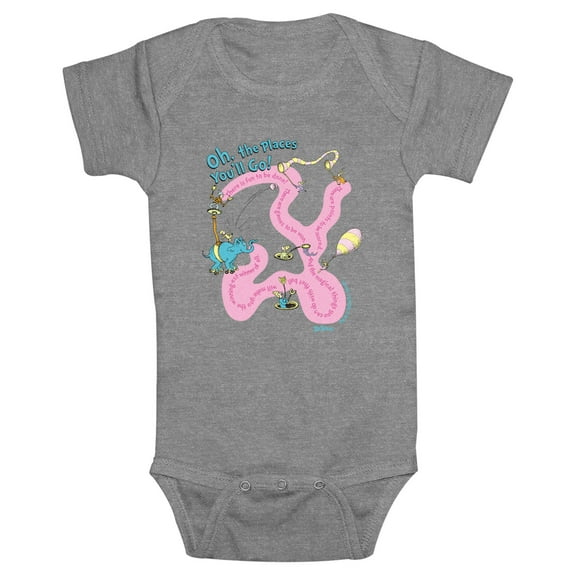 Infants' Dr. Seuss Oh, the Places You'll Go Quote Bodysuit
