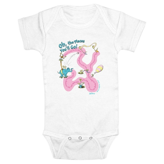 Infants' Dr. Seuss Oh, the Places You'll Go Quote Bodysuit