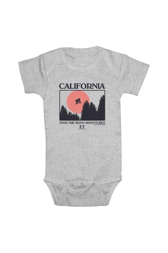 Infant's E.T. the Extra-Terrestrial Over the Moon Adventures Bodysuit