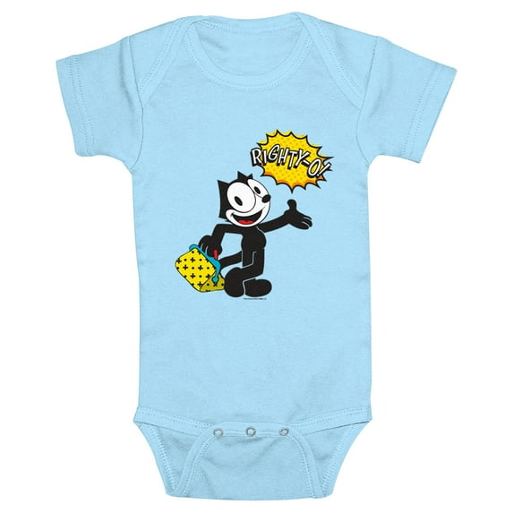 Infant's Felix the Cat Righty-O Bodysuit