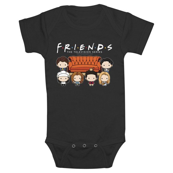 Infant's Friends Couch Crew Chibi Bodysuit