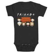Infants Friends Couch Crew Chibi Bodysuit