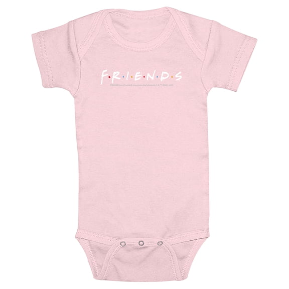 Infant's Friends Standard Logo Bodysuit