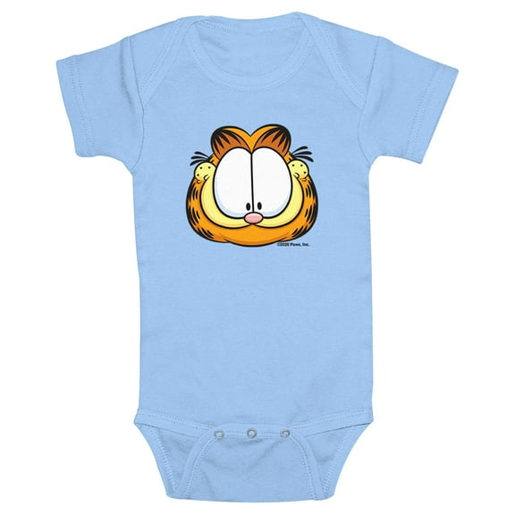 Infant's Garfield Cat Big Face  Bodysuit
