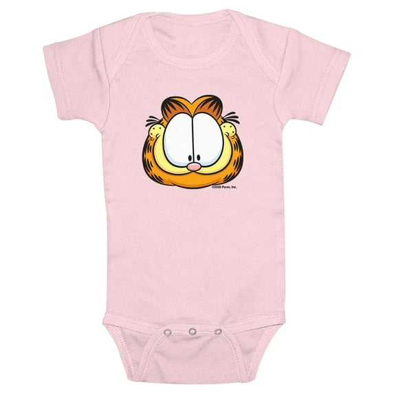 Infant's Garfield Cat Big Face Bodysuit
