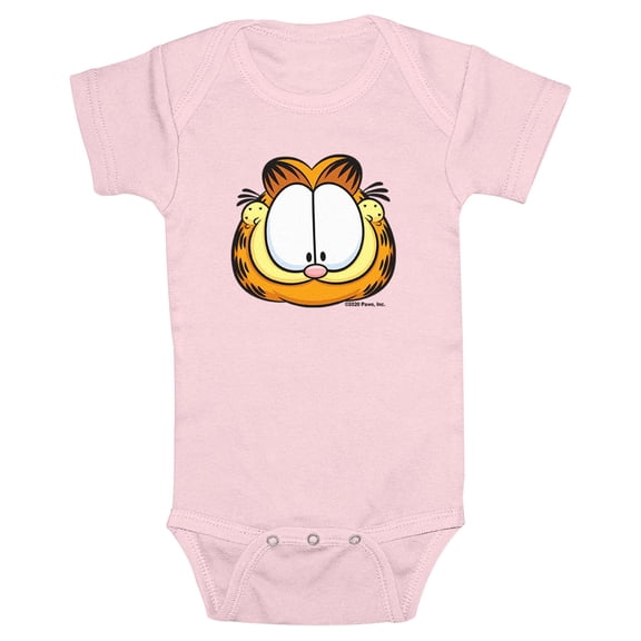 Infant's Garfield Cat Big Face Bodysuit