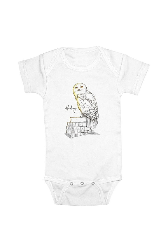 Infants' Harry Potter Hedwig Sketch  Bodysuit