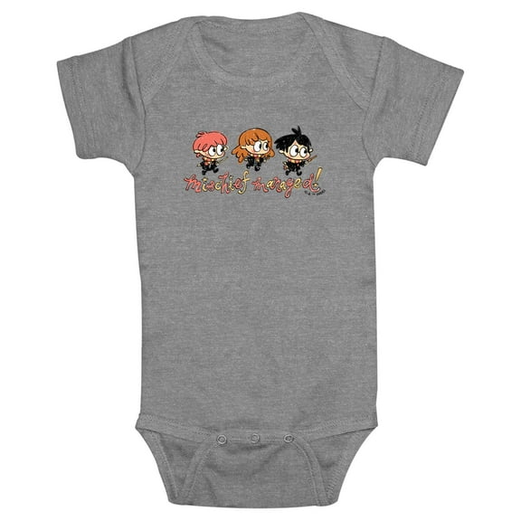 Infants' Harry Potter Mischief Managed Trio  Bodysuit