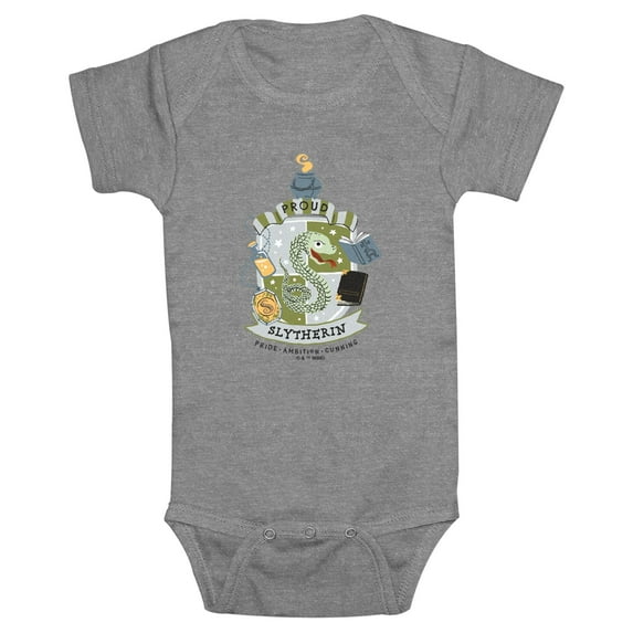 Infants' Harry Potter Proud Slytherin Snake Bodysuit
