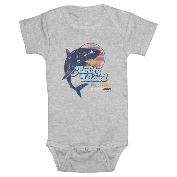 Infant's Jaws Amity Island Tours Bodysuit