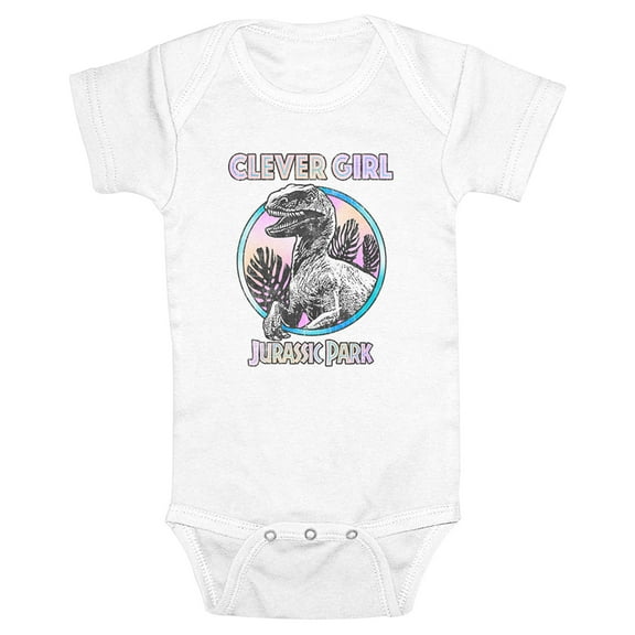Infant's Jurassic World Retro Clever Girl  Bodysuit