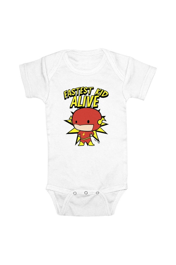 Infant's Justice League Flash Fastest Kid Alive Bodysuit