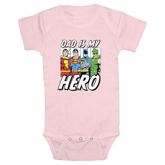 Infant's Justice League Superhero Dad Bodysuit