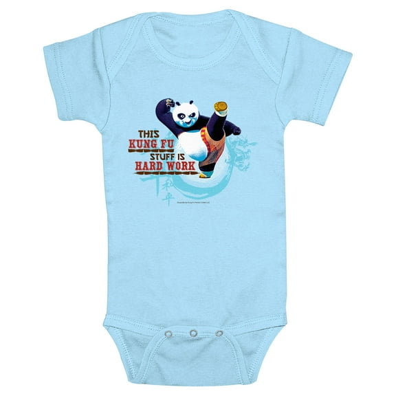 Infant's Kung Fu Panda Hard Work  Bodysuit