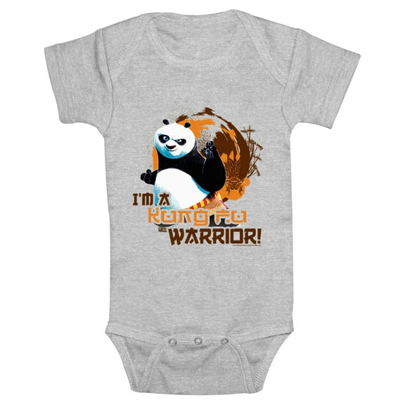 Infant's Kung Fu Panda Warrior Baby  Bodysuit