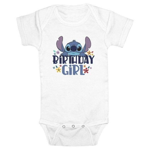 Infants' Lilo & Stitch Birthday Girl Bodysuit