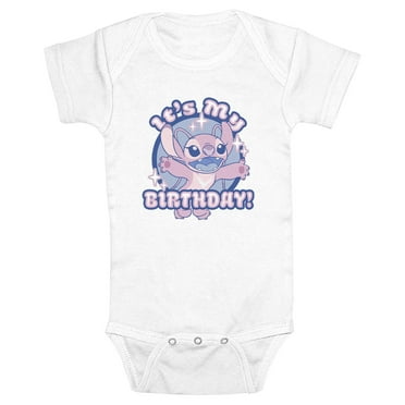 Infant's Lilo & Stitch It's My Birthday  Bodysuit