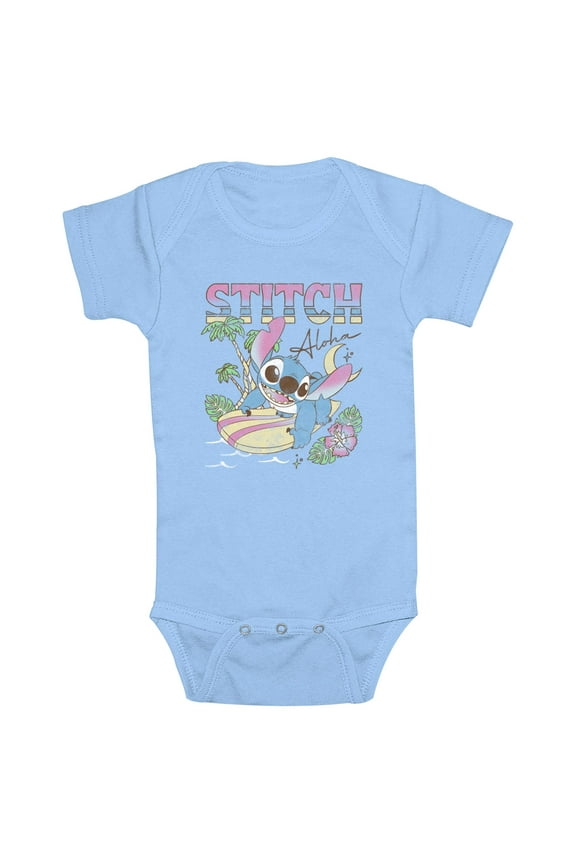 Infants' Lilo & Stitch Retro Aloha Bodysuit
