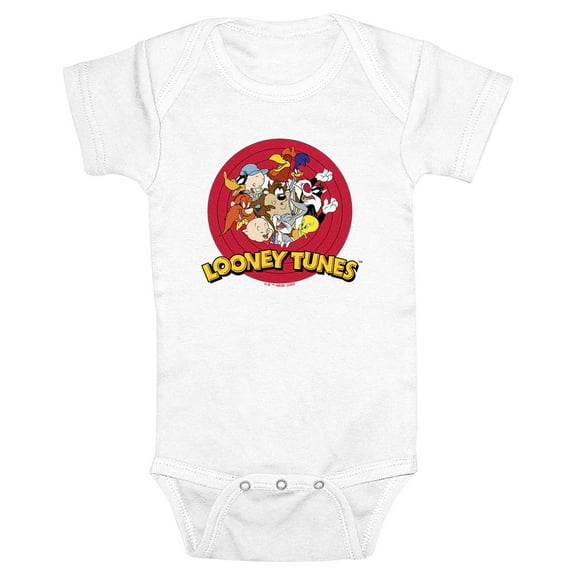 Infant's Looney Tunes Classic Group Shot Bodysuit