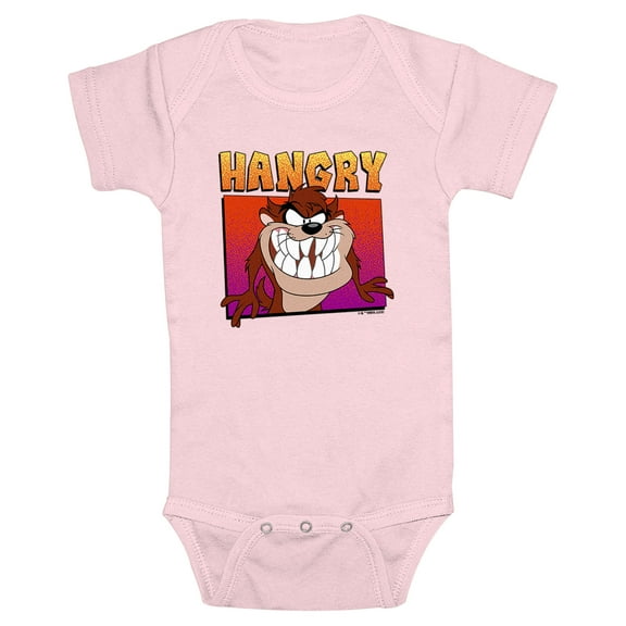 Infant's Looney Tunes Hangry Taz  Bodysuit