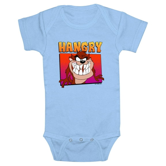 Infant's Looney Tunes Hangry Taz  Bodysuit