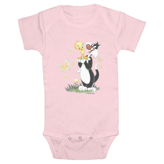 Infant's Looney Tunes Sylvester and Tweety  Bodysuit