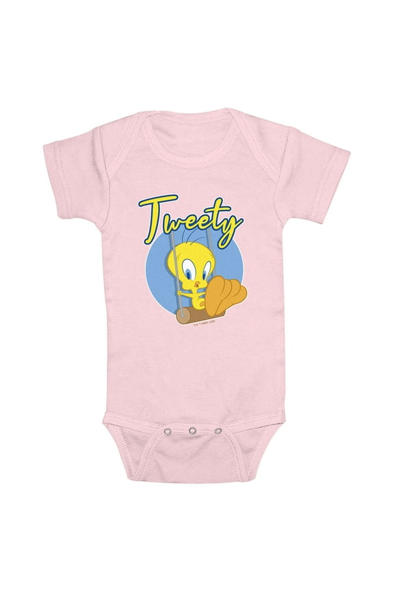 Infant's Looney Tunes Tweety Swing Bodysuit