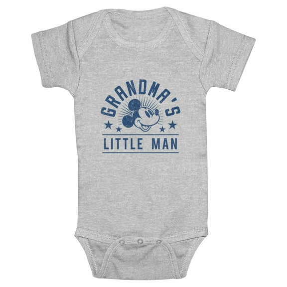 Infants' Mickey & Friends Grandma's Little Man  Bodysuit