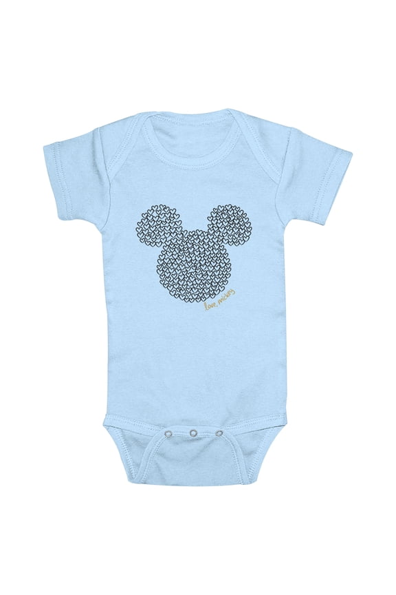Infants' Mickey & Friends Love Mousey Logo  Bodysuit