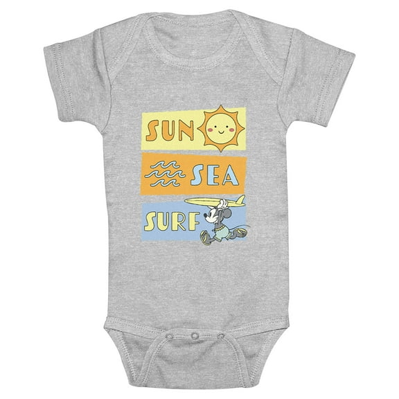 Infants' Mickey & Friends Sun, Sea, Surf  Bodysuit