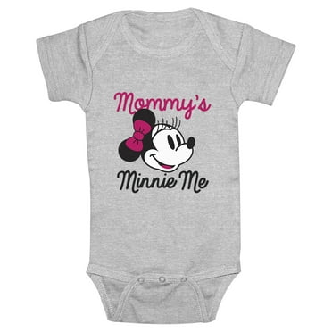 Infant's Minnie Mouse Mommy's Minnie Me Portrait  Bodysuit