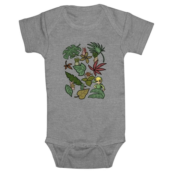 Infants' Nintendo Botanical Link  Bodysuit