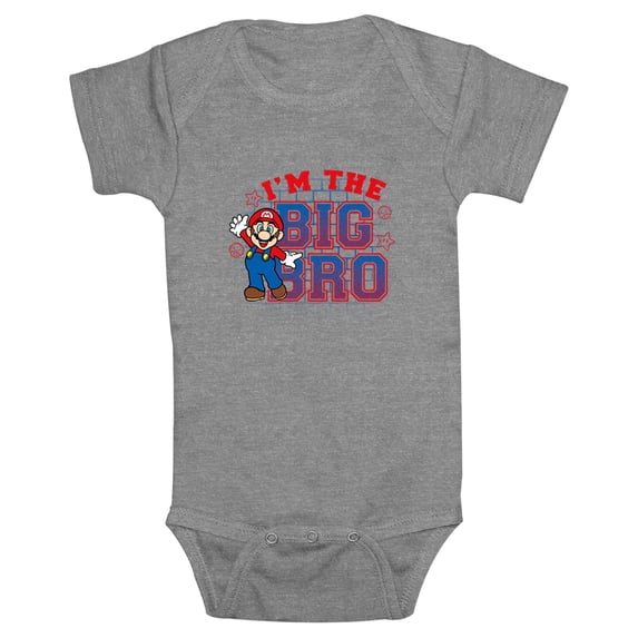 Infants' Nintendo I'm the Big Bro Bodysuit
