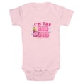 thumbnail image 1 of Infants' Nintendo I'm the Big Sis Peach Bodysuit, 1 of 3