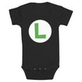 thumbnail image 1 of Infants' Nintendo Luigi Circle Icon  Bodysuit, 1 of 4