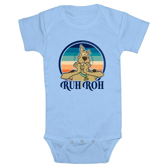 Infant's Scooby Doo Retro Ruh Roh Bodysuit
