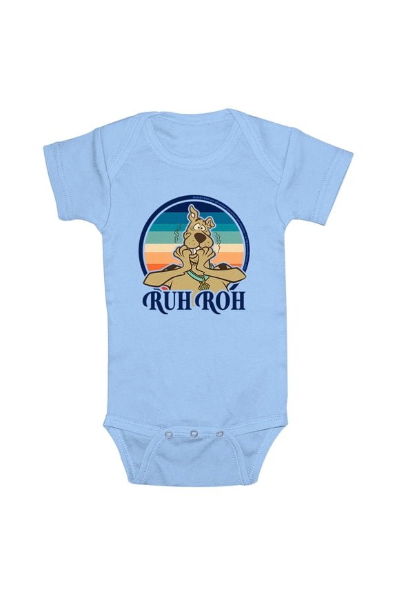 Infant's Scooby Doo Retro Ruh Roh Bodysuit