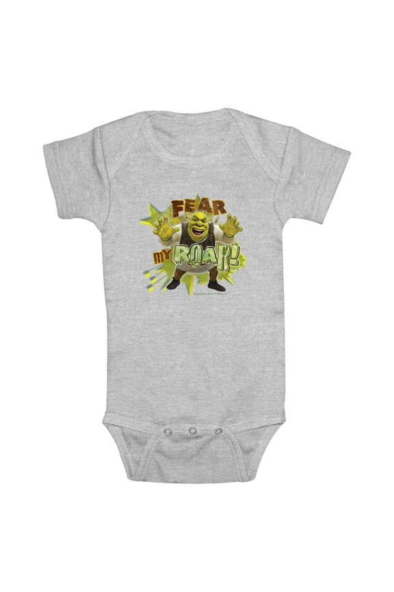 Infant's Shrek Fear My Roar Bodysuit
